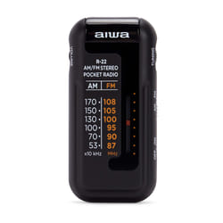 Aiwa R-22BK radio Personal Analog Black