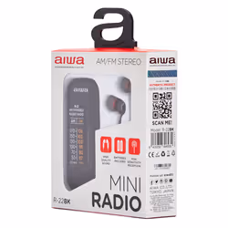Aiwa R-22BK radio Personal Analog Black - Additional view 7