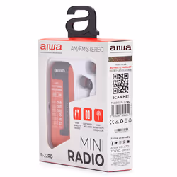 Aiwa R-22RD radio Personal Analog Red - Additional view 7