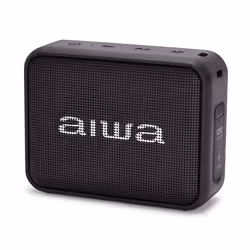 Aiwa BS-200BK, 1.0 channels, 6 W, Wireless, Mono portable speaker, Black, Buttons