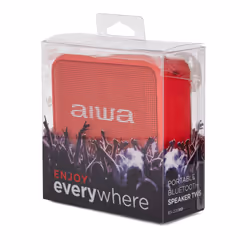Aiwa BS-200RD portable/party speaker Mono portable speaker Red 6 W - Additional view 7