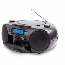 Aiwa BBTC-550BK portable stereo system Digital 6 W FM, PLL Black MP3 playback - Additional view 3