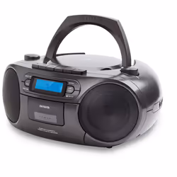 Aiwa BBTC-550BK portable stereo system Digital 6 W FM, PLL Black MP3 playback - Additional view 5
