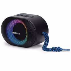 Aiwa BST-330BL portable/party speaker Stereo portable speaker Black, Blue 10 W