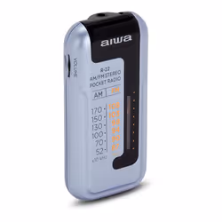 Aiwa R-22SL radio Portable Analog Silver