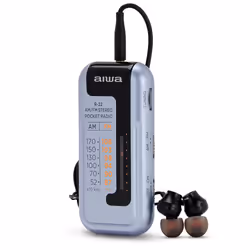 Aiwa R-22SL radio Portable Analog Silver - Additional view 8