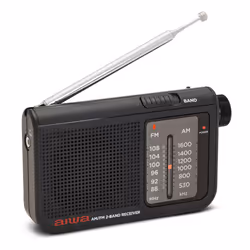 Aiwa RS-55BK radio Personal Analog Black