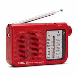 Aiwa RS-55RD radio Personal Analog Red