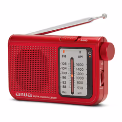 Aiwa RS-55RD radio Personal Analog Red