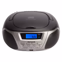 Aiwa BBTU-300BKMKII portable stereo system Analog 5 W AM, FM, MW Black, Silver MP3 playback - Additional view 5