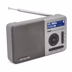 Aiwa RD-40DAB/SL radio Portable Digital Silver