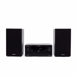 Aiwa MSBTU-500, Home audio micro system, Black, 1 deck(s), Tray, 50 W, RCA