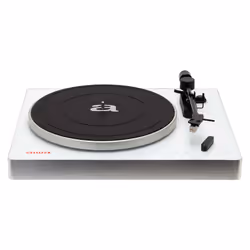 Aiwa APX-680BT/WT, Belt-drive audio turntable, Automatic, White, Metal, 33 1/3,45 RPM, mm