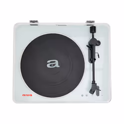 Aiwa APX-790BT/WH audio turntable Belt-drive audio turntable Aluminium, White Semi Automatic