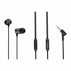 Aiwa ESTM-30SL headphones/headset Wired In-ear Calls/Music/Sport/Everyday Black, Silver