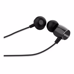 Aiwa ESTM-30SL headphones/headset Wired In-ear Calls/Music/Sport/Everyday Black, Silver