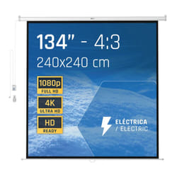 iggual PSIES240 projection screen 3.39 m (133.5") 1:1
