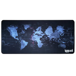 iggual IGG316887 mouse pad Gaming mouse pad Black, Blue