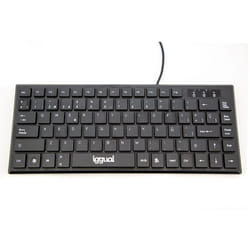 iggual IGG317082 keyboard Office USB QWERTY Black