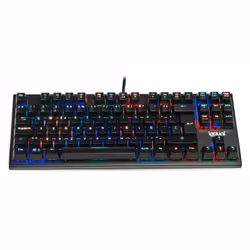 iggual IGG317952, Wired, USB, Mechanical, QWERTY, RGB LED, Black