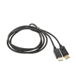 iggual IGG318362 DisplayPort cable 2 m Black