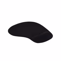 iggual ARG1, Black, Monochromatic, Gel, Wrist rest, Non-slip base, Gaming mouse pad