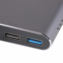 iggual IGG319222 laptop dock/port replicator Wired USB 3.2 Gen 1 (3.1 Gen 1) Type-C Grey - Additional view 3