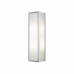 Leds-C4 Flow - 2 Light Bathroom Wall Light Chrome IP44, E27
