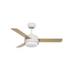 Leds-C4 Klar 2 Light Ceiling Fan Old White, E27