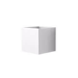 Leds-C4 Kub - LED 1 Light Up & Down Wall Light White
