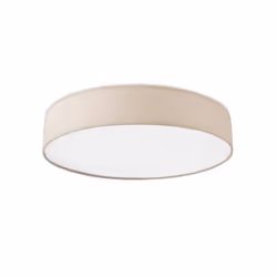 Leds-C4 Bol - LED Small Flush Ceiling Light Beige Fabric