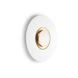 Leds-C4 GROK - LED Indoor Wall Light White, Brass