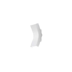 Grok Bend - LED Flush Up Down Wall Light White Lacquered 880lm 3000K