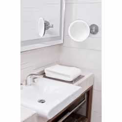 Leds-C4 Reflex - LED Bathroom Magnifying Adjustable Wall Light Chrome, Mirror IP44