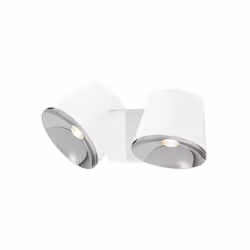 Leds-C4 Drone - Integrated LED Wall / Ceiling Light Chrome, White