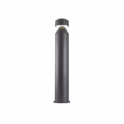 Leds-C4 Cilin - Outdoor LED Outdoor Bollard Urban Grey 100cm 2185lm 4000K IP65