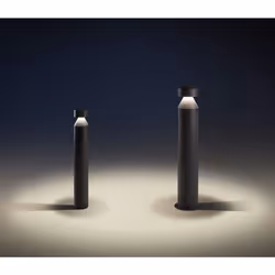 Leds-C4 Cilin - Outdoor LED Outdoor Bollard Urban Grey 100cm 2185lm 4000K IP65