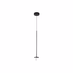 Grok Invisible - LED Ceiling Pendant Matt Black Mains dimming (LC) 765lm 3000K