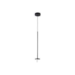 Grok Invisible - LED Ceiling Pendant Matt Black Mains dimming (LC) 765lm 3000K
