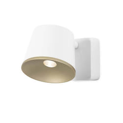 Leds-C4 Drone - LED 1 Light Indoor Wall / Ceiling Light White, Gold