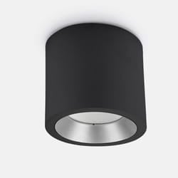Leds-C4 Cosmos - Outdoor LED Surface Mounted Ceiling Light Black 16.8cm 2526lm 3000K IP65