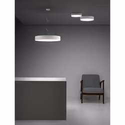 Leds-C4 Caprice - LED Round Flush Ceiling Light White Phase Cut Dimming 24cm 2040lm 3000K