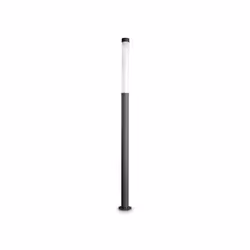 Leds-C4 Lyon - Outdoor Bollard Lamp Post Urban Grey 230.2cm