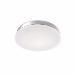 Leds-C4 Circle - Bathroom LED Round Flush Ceiling Light Chrome 27.4cm 2495lm 3000K IP44