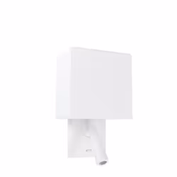 LEDS-C4 Gamma Shade, Surfaced, Square, 1 bulb(s), E27, 2700 K, White