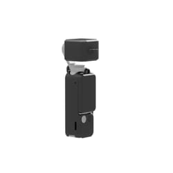 For DJI OSMO Pocket 3 PULUZ  3 in 1 Silicone Cover Case Set (Black)