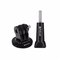 PULUZ Tripod Mount Adapter with Long Screw for GoPro HERO12/11/10/9 & Action Cameras