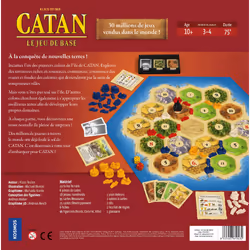 Jeu Catan : Le Jeu de Base - French Language