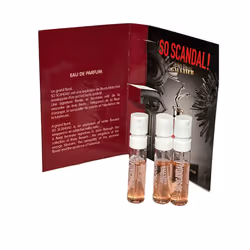 Jean Paul Gaultier So Scandal Women Sample EDP 0.05 fl. oz. / 1.5 ml Vial Spray Mini Perfume Vial Eau De Parfum (Set of 3)