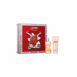 Jean Paul Gaultier Classique Gift Set 50ml EDT Spray + Body Lotion 75ml